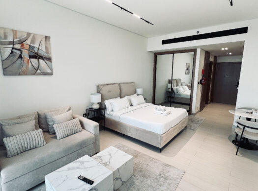 High Floor | Furnished Studio | Canal View