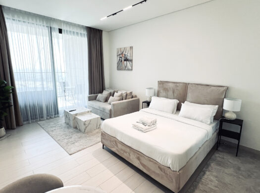 High Floor | Furnished Studio | Canal View